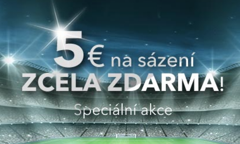 DOXXbet nabízí 5 Eur zdarma!