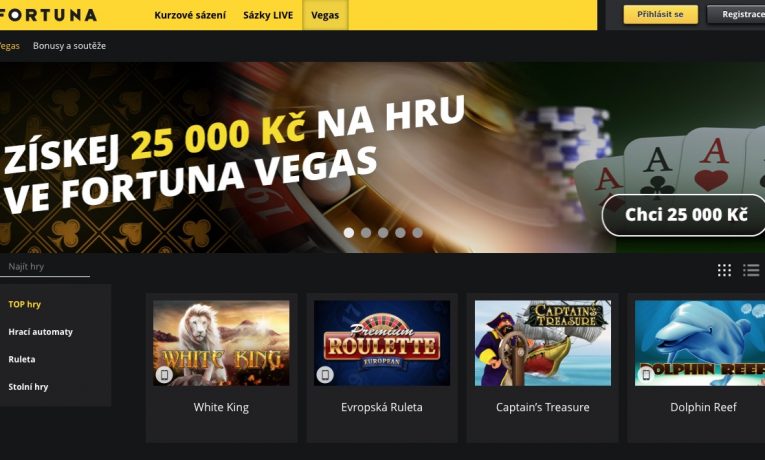 Fortuna má online casino