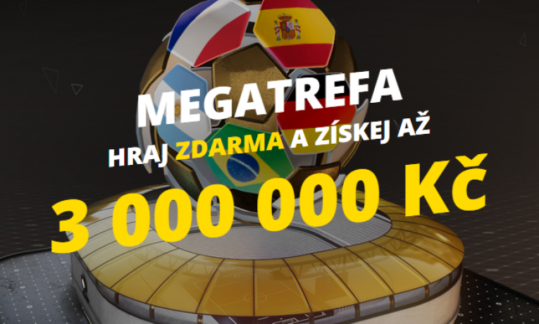 Speciální Fortuna Megatrefa pro MS 2018 slibuje výhru 3 000 000,- Kč!