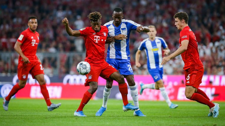 Sobotní program 3. kola Bundesligy uzavřou Bayern a Hertha