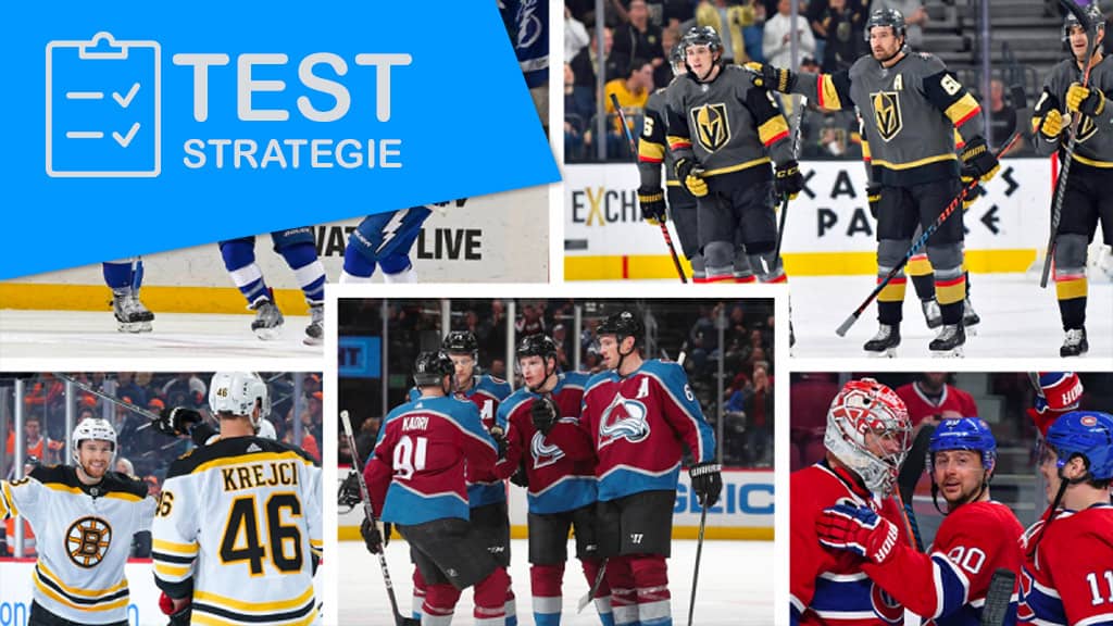 Test strategie: Na dva nejlepší týmy NHL v zápasech venku