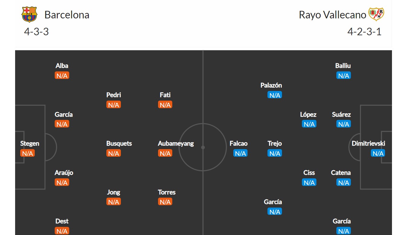 Barcelona - Vallecano