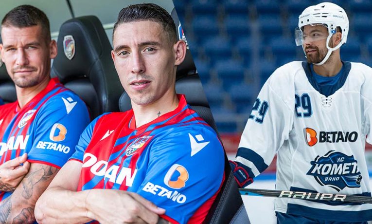 Betano se stalo oficiálním partnerem FC Viktoria Plzeň a HC Kometa Brno