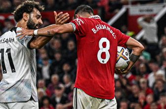 Tradiční anglické derby na Anfield v podání Liverpoolu a Man United