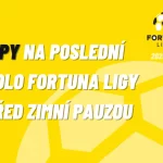 TIPY na poslední kolo Fortuna ligy před zimní pauzou